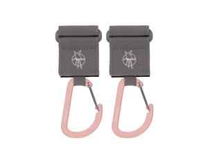 Lassig Stroller hooks grey